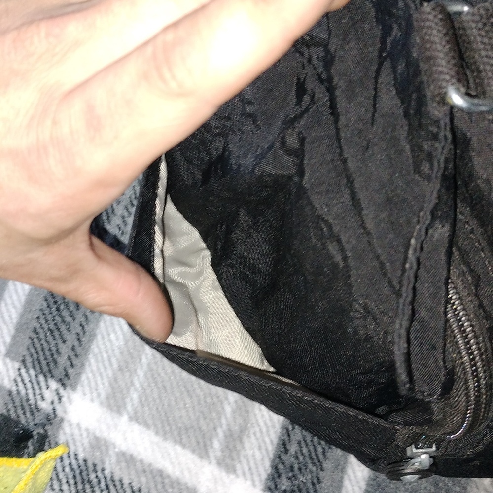 Kipling All Black Nylon Backpack - image 8